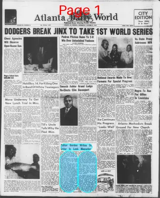Page thumbnail for Atlanta Daily World
