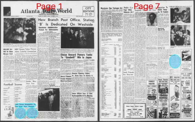 Page thumbnail for Atlanta Daily World