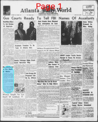Page thumbnail for Atlanta Daily World