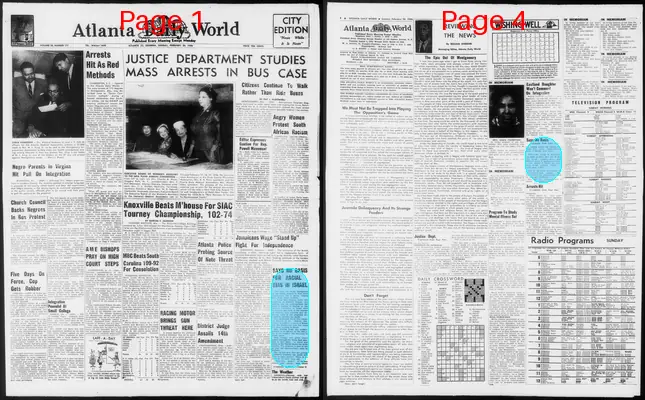 Page thumbnail for Atlanta Daily World