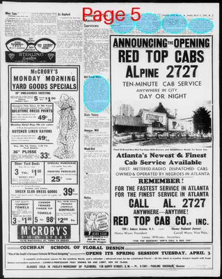 Page thumbnail for Atlanta Daily World