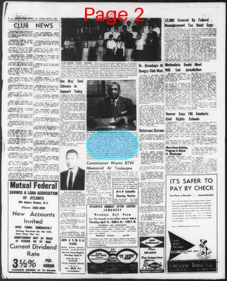 Page thumbnail for Atlanta Daily World
