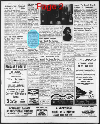 Page thumbnail for Atlanta Daily World