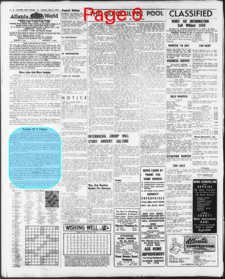 Page thumbnail for Atlanta Daily World
