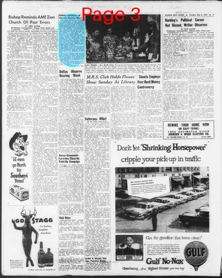 Page thumbnail for Atlanta Daily World