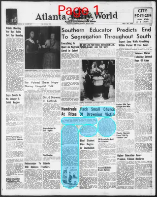 Page thumbnail for Atlanta Daily World