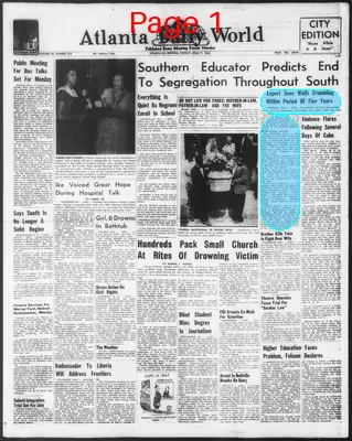 Page thumbnail for Atlanta Daily World