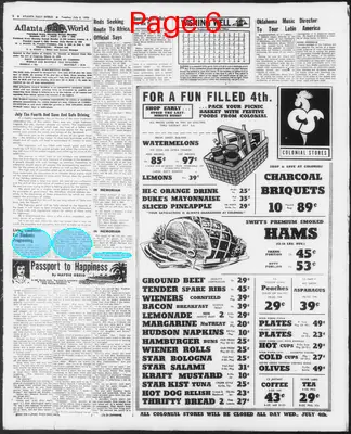 Page thumbnail for Atlanta Daily World