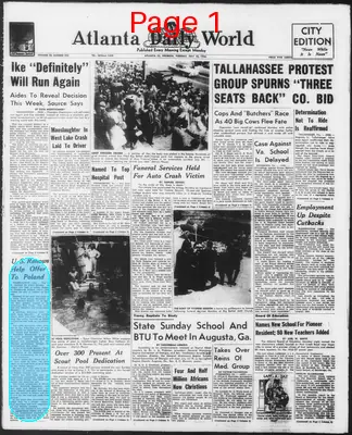 Page thumbnail for Atlanta Daily World
