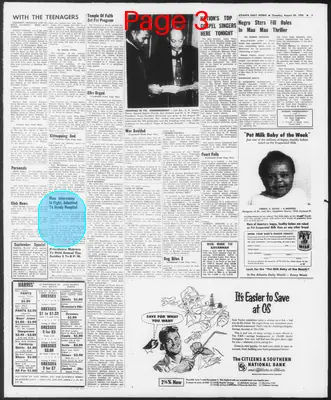 Page thumbnail for Atlanta Daily World