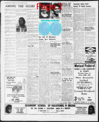 Page thumbnail for Atlanta Daily World