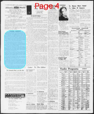 Page thumbnail for Atlanta Daily World