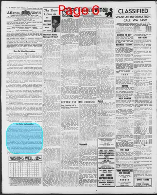 Page thumbnail for Atlanta Daily World