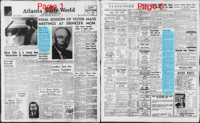 Page thumbnail for Atlanta Daily World