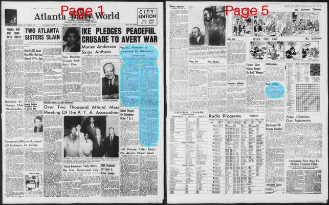 Page thumbnail for Atlanta Daily World