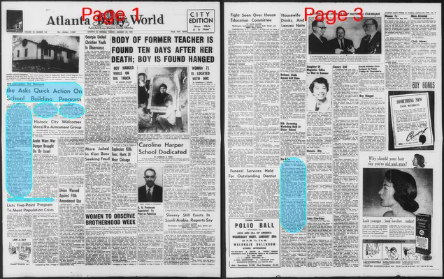 Page thumbnail for Atlanta Daily World
