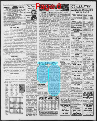 Page thumbnail for Atlanta Daily World
