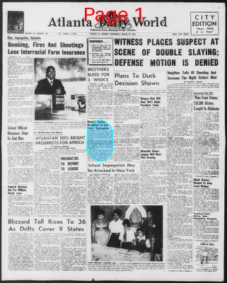 Page thumbnail for Atlanta Daily World