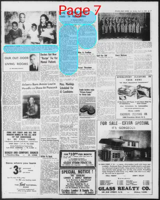 Page thumbnail for Atlanta Daily World