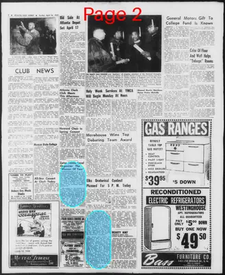 Page thumbnail for Atlanta Daily World