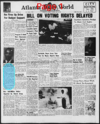 Page thumbnail for Atlanta Daily World