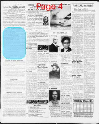 Page thumbnail for Atlanta Daily World