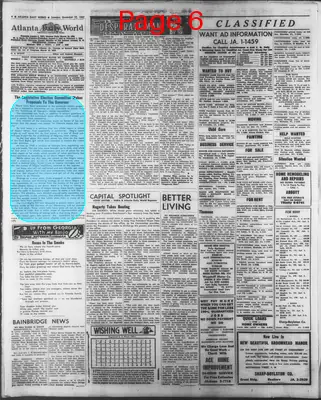 Page thumbnail for Atlanta Daily World