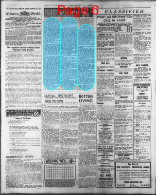 Page thumbnail for Atlanta Daily World
