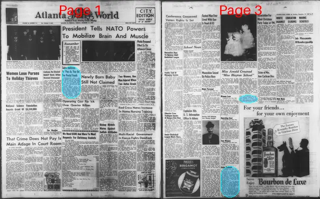 Page thumbnail for Atlanta Daily World