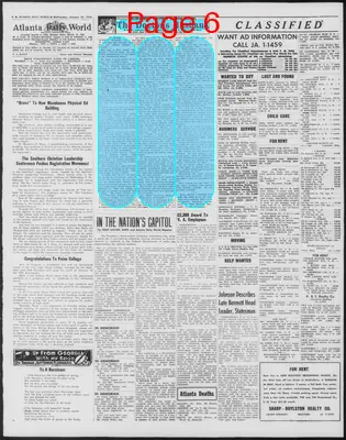 Page thumbnail for Atlanta Daily World