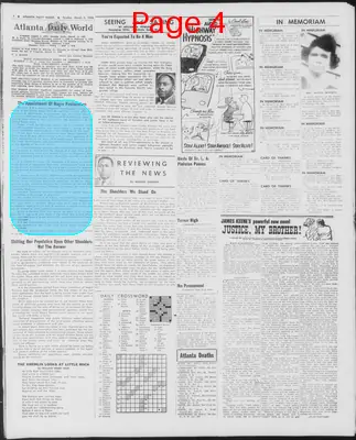 Page thumbnail for Atlanta Daily World