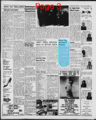 Page thumbnail for Atlanta Daily World