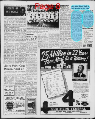Page thumbnail for Atlanta Daily World