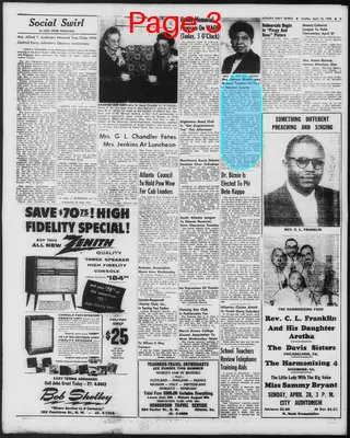 Page thumbnail for Atlanta Daily World