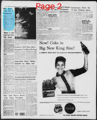 Page thumbnail for Atlanta Daily World
