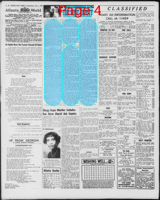 Page thumbnail for Atlanta Daily World
