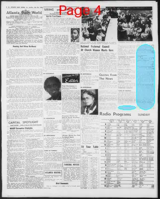 Page thumbnail for Atlanta Daily World