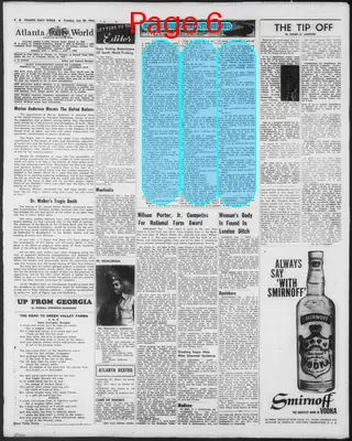 Page thumbnail for Atlanta Daily World