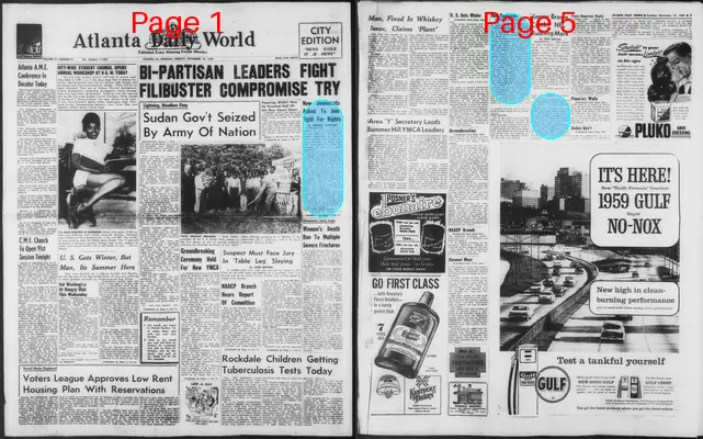 Page thumbnail for Atlanta Daily World