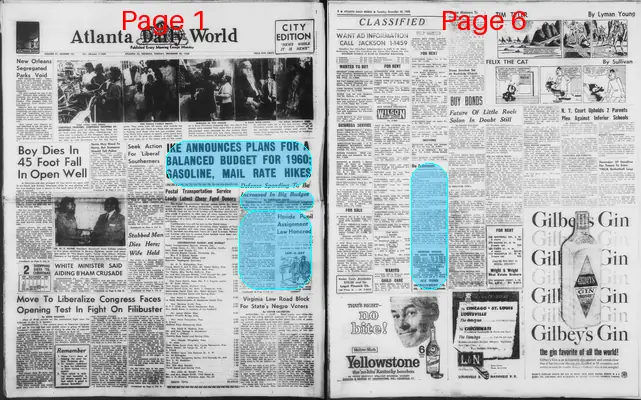 Page thumbnail for Atlanta Daily World