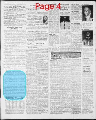 Page thumbnail for Atlanta Daily World