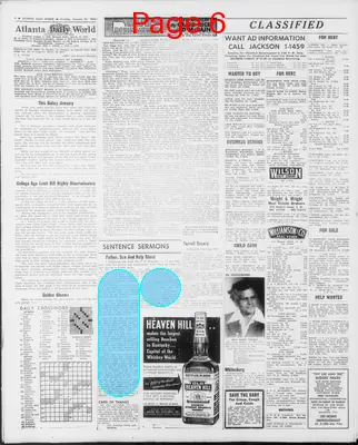 Page thumbnail for Atlanta Daily World