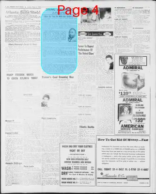 Page thumbnail for Atlanta Daily World