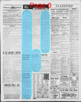 Page thumbnail for Atlanta Daily World