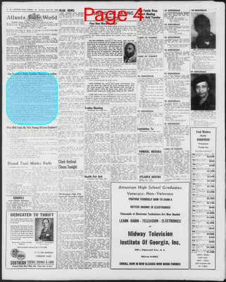 Page thumbnail for Atlanta Daily World