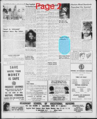 Page thumbnail for Atlanta Daily World