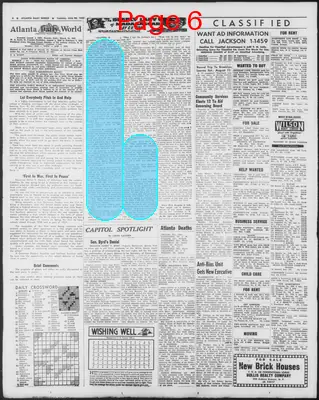 Page thumbnail for Atlanta Daily World