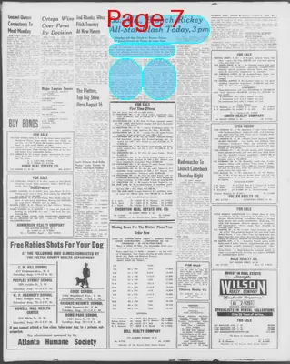 Page thumbnail for Atlanta Daily World