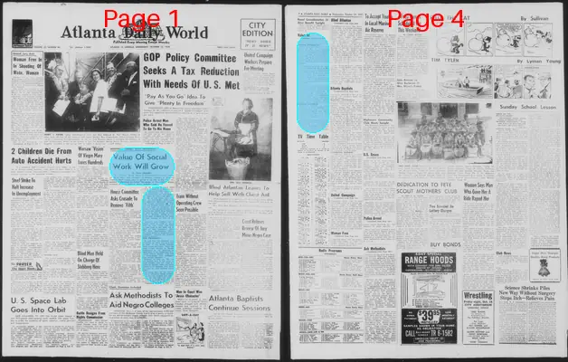 Page thumbnail for Atlanta Daily World