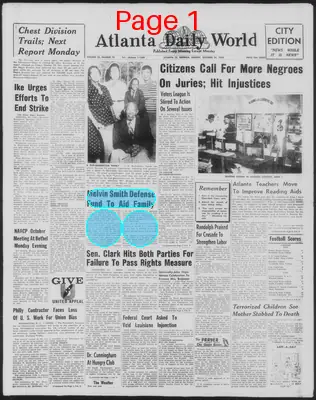 Page thumbnail for Atlanta Daily World